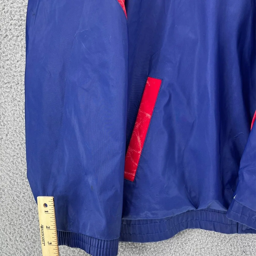 New‎ York Giants Vintage Reebok NFL Full Zip Puffer Jacket Men XL 80's-90's READ